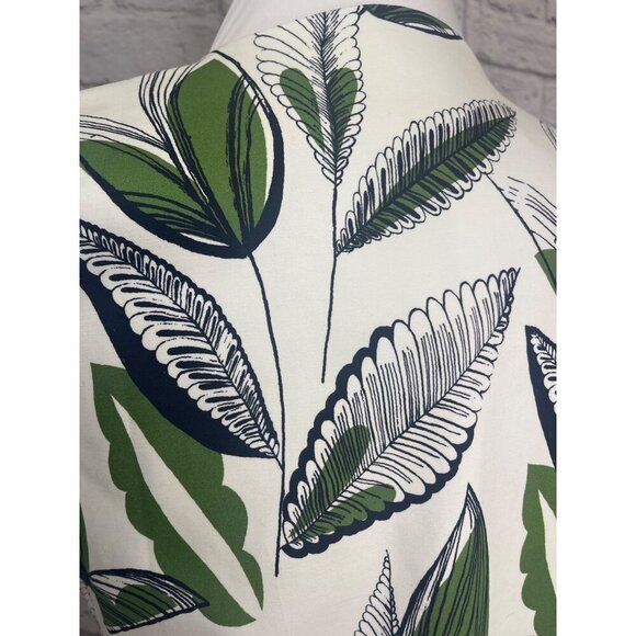 Tyler Boe Gabby Dress Style 40100P NEW with tags Ladies Size MED Leaf Print - Picture 9 of 11